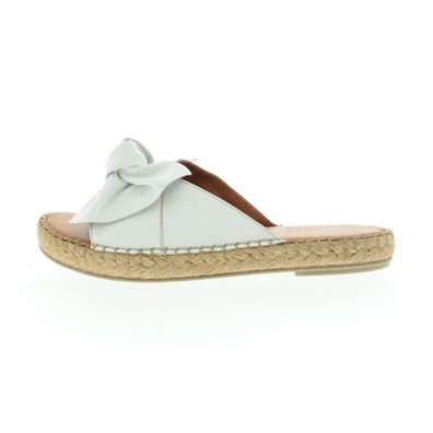 Maca Damenschuhe Größe 38 Weiß Pantoletten Ohne Verschluss 2605