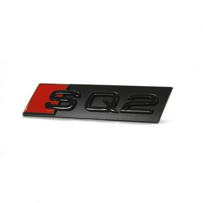 Original Audi SQ2 Schriftzug Clip schwarz Kühlergrill Plakette Emblem 81A071805