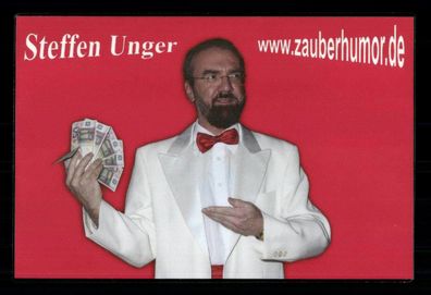 Stefan Ungerer Autogrammkarte Original Signiert Zauberer ## BC G 31384