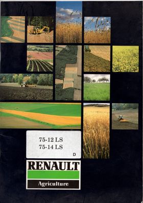 Betriebsanleitung für die Renault Traktoren 75-12 LS 75-14 LS (R3141 R3142)