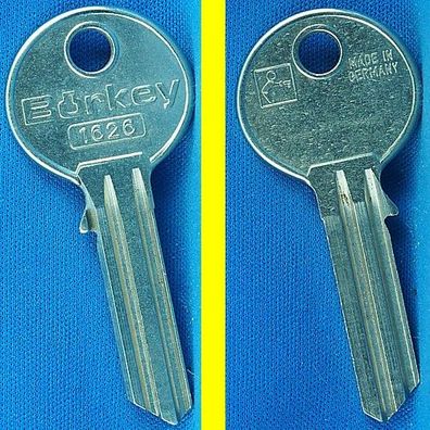 Schlüsselrohling Börkey 1626 für verschiedene FAB Profilzylinder