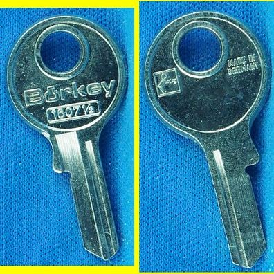Schlüsselrohling Börkey 1607 1/2 für verschiedene Abus Vorhängeschlösser 45/20 + 25 L