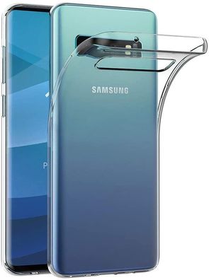 Wisam® Schutzhülle für Samsung Galaxy S10 Silikon Clear Case Transparent