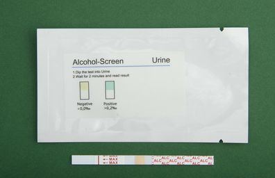 Alkoholtest (Urin) 11 Teststreifen Schnelltest