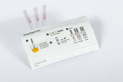 Drogentest Methamphetamine 1000 ng/ mL 10 Teststreifen