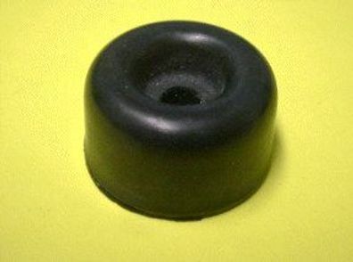 Gummifuss Gerätefuss Fuß Gehäuse Puffer rund schraubbar schwarz 25 x 15 mm