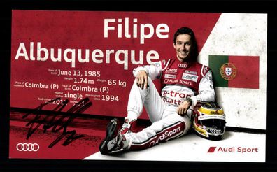 Filipe Albuquerque Autogrammkarte Original Signiert Motorsport # G 31575