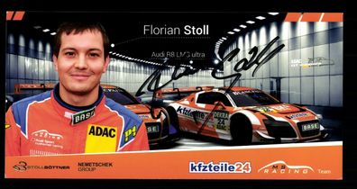 Florian Stoll Autogrammkarte Original Signiert Motorsport # BC G 31582