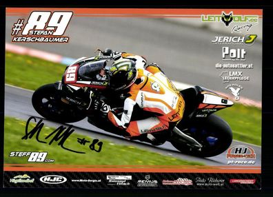 Stefan Kerschbaumer Autogrammkarte Original Signiert Motorsport # BC G 31592