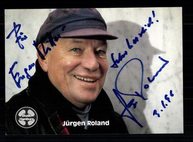 Jürgen Roland Autogrammkarte Original Signiert # BC 140101