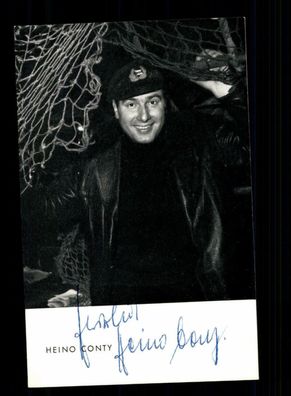 Heino Conty Autogrammkarte Original Signiert ## BC 146150