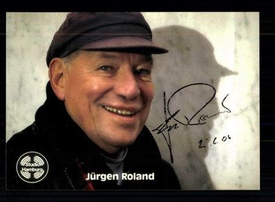 Jürgen Roland Autogrammkarte Original Signiert # BC 140102