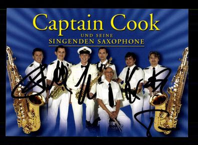 Captain Cook Autogrammkarte Original Signiert ## BC 146462
