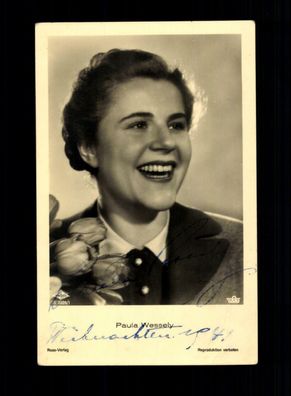 Paula Wessely Film Foto Verlag Autogrammkarte Original Signiert # BC 140675