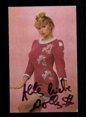 Dolly Buster Autogrammkarte Original Signiert ## BC 128316