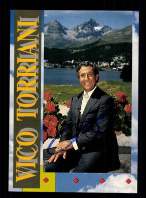 Vico Torriani Autogrammkarte Original Signiert ## BC 147047