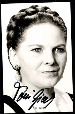 Toni Gierl Rüdel Autogrammkarte Original Signiert ## BC 27739