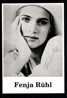 Fenja Rühl Autogrammkarte Original Signiert ## BC 21833