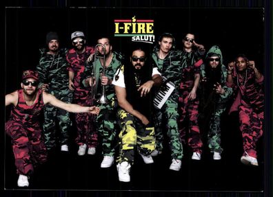 I Fire Autogrammkarte Original Signiert ## BC 32212