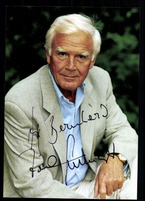 Joachim Fuchsberger Autogrammkarte Original Signiert ## BC 33151