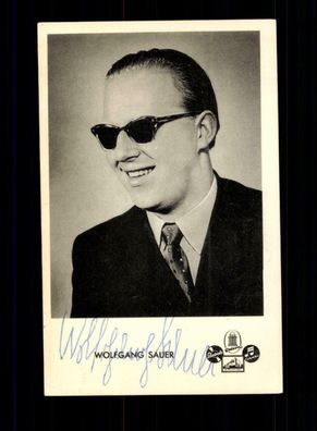 Wolfgang Sauer Autogrammkarte Original Signiert ## BC 149948