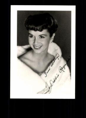Debbie Reynolds Autogrammkarte TOP ## BC 150261