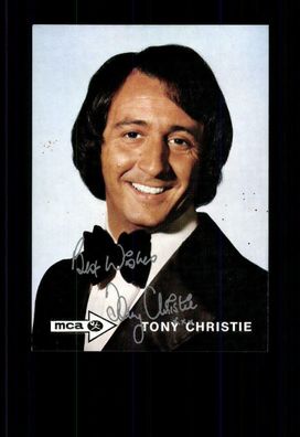 Tony Christie Autogrammkarte ## BC 150406