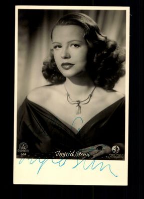 Ingrid Stenn Film Bild Zentale Autogrammkarte Original Signiert # BC 50859