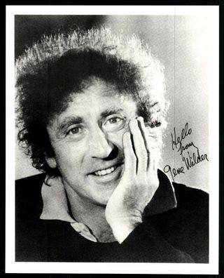 Gene Wilder Autogrammkarte TOP ## BC G 12474