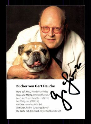 Gert Haucke Autogrammkarte Original Signiert # BC 105401
