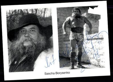 Sascha Boryensko Autogrammkarte Original Signiert # BC 112880