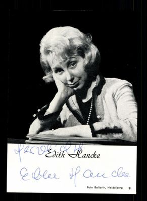 Edith Hancke Autogrammkarte Original Signiert # BC 58856