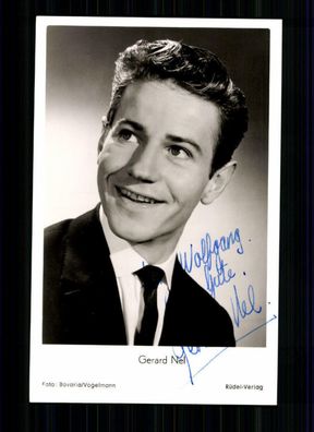 Gerard Nel Rüdel Autogrammkarte Original Signiert TOP## BC 977