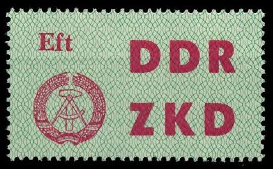 DDR DIENST Laufkontrollzettel Nr 4 postfrisch SC9496A