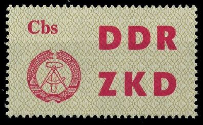DDR DIENST Laufkontrollzettel Nr 2 postfrisch SC9494E