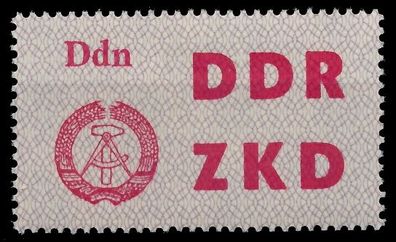 DDR DIENST Laufkontrollzettel Nr 3 postfrisch SC94962