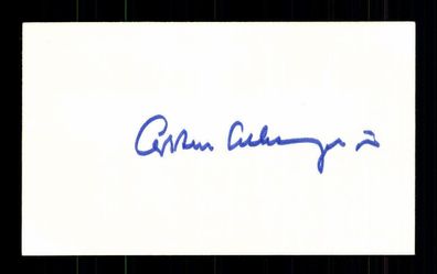 Arthur M. Schlesinger Original Signiert Schriftsteller # BC 111866