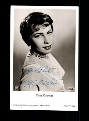 Doris Kirchner Rüdel Autogrammkarte Original Signiert # BC 141844
