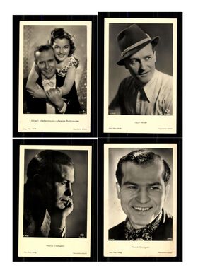 12 Alte Postkarten Schauspieler / Innen Film Foto Verlag der 30er Jahre + K 25