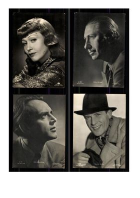 12 Alte Postkarten Schauspieler / InnenFilm Foto Verlag der 30er Jahre + K 28