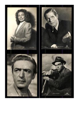 12 Alte Postkarten Schauspieler / Innen Film Foto Verlag der 30er Jahre + K 30
