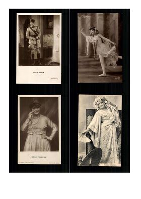 12 Alte Postkarten Schauspieler / innen aus der 20er Jahre + K 37