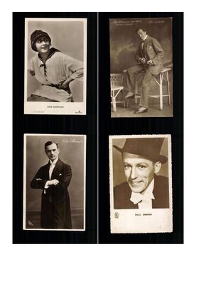 12 Alte Postkarten Schauspieler aus der 20er Jahre + K 36