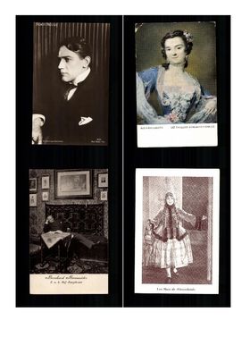 12 Alte Postkarten Schauspieler / innen aus der 20er Jahre + K 43