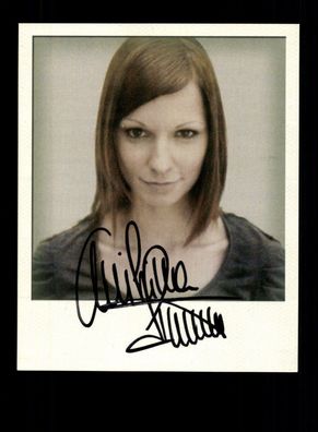 Christina Stürmer Autogrammkarte Original Signiert ## BC 67221