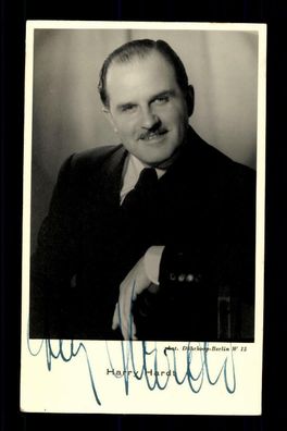 Harry Hardt Autogrammkarte Original Signiert ## BC 66042
