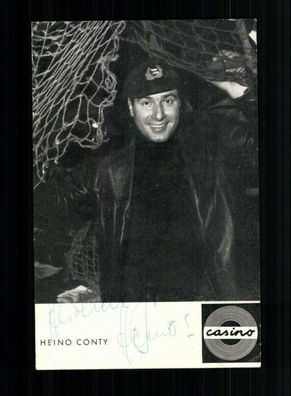 Heino Conty Autogrammkarte Original Signiert # BC 143504