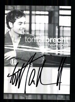 Tom Albrecht Autogrammkarte Original Signiert # BC 143673