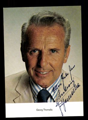 Georg Thomalla Autogrammkarte Original Signiert ## BC 144450