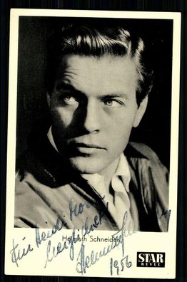 Helmuth Schneider Star Revue Autogrammkarte Original Signiert ## BC 12015